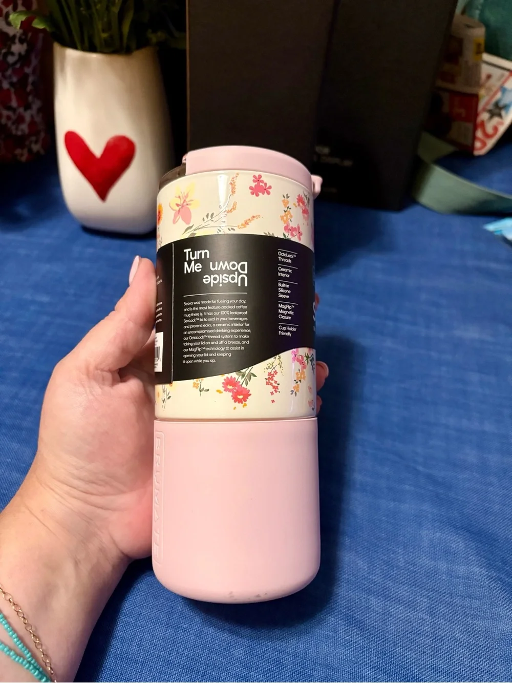 Brumate Wildflower Whisper 18oz Strova Tumbler - Ceramic lined
